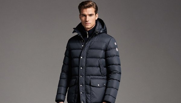 Manteau moncler pour homme : Élégance et confort assurés